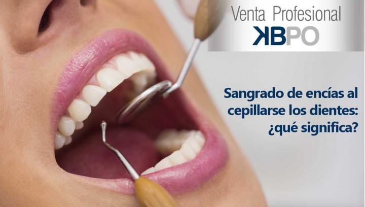 Sangrado de encías al cepillarse los dientes: ¿qué significa?